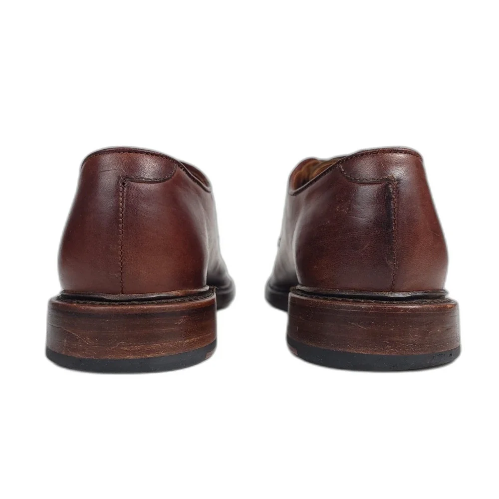 FRYE‎ Leather Lace Up Oxford Antiquated Burnish Brown Old Money Shoes Men's 10.5